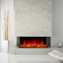 Dynasty Melody 40" Multi-Sided Smart Electric Fireplace With Remote Control [DY-BTS40] (SAK48210)