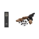 Dynasty Tempo 63" Virtual Linear Electric Fireplace With Multifunction Remote Control [DY-FVX63] (SAK20385)
