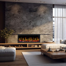 Dynasty Tempo 52" Smart Virtual Linear Electric Fireplace With Dynasty App [DY-FVX52] (SAK76421)