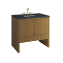 James Martin Hudson 36" Single Bathroom Vanity, Honey Oak