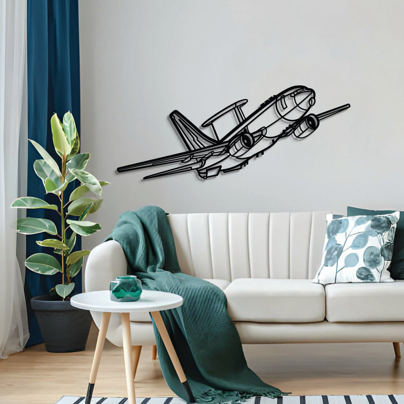 E-7A Wedgetail Angle Metal Aircraft Wall Art - NCP0554