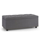 Hamilton - Upholstered Lift Top Rectangular Storage Ottoman by Unique Piece Furniture