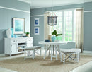 Heron Cove - Round Dining Table - Chalk White