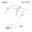 Bathroom Vanity With Sink, Cabinet With Adjustable Shelf by HouseOfZazla