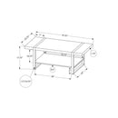 Coffee Table, Accent, Cocktail, Rectangular, Living Room, Contemporary, Modern