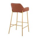 Daniella - Contemporary / Glam Fixed Height Bar Stool (Set of 2) by HouseOfZazla