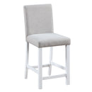 5 Piece Counter Height Table Set, Square Table And 4 Upholstered Chairs by Unique Piece Furniture