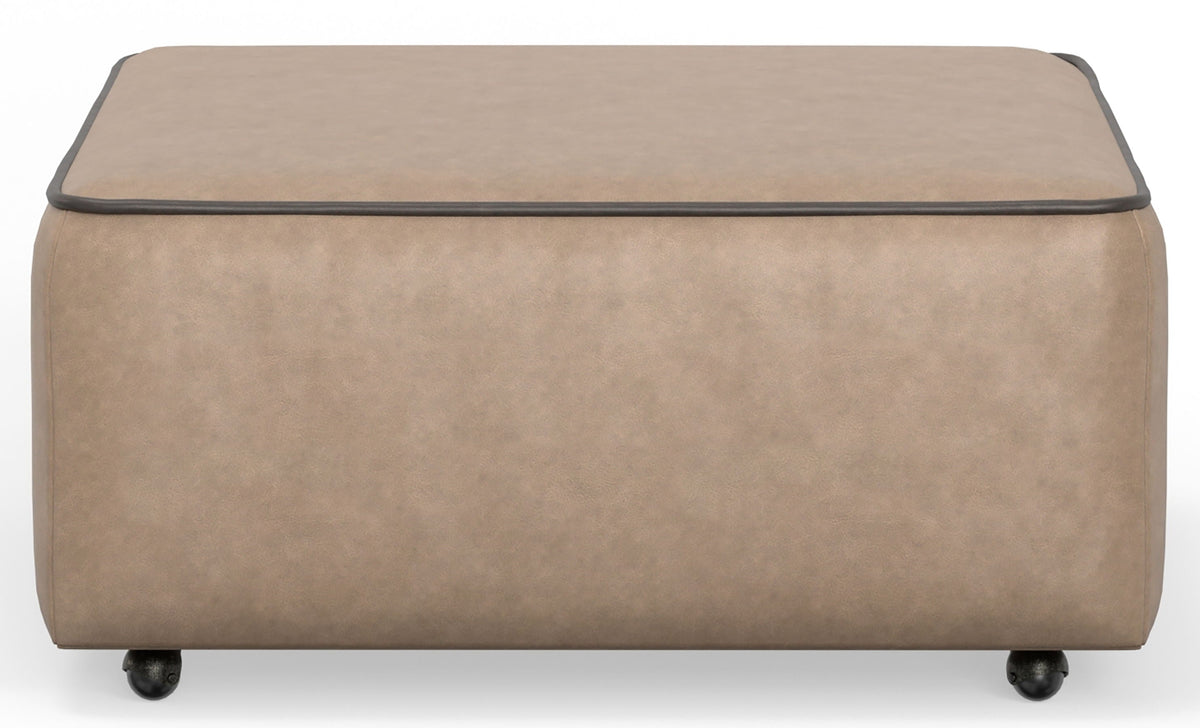 Nico - Castered Cocktail Ottoman, photo 13 of 14