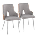 Stella - Contemporary / Dining Chair (Set of 2) by HouseOfZazla