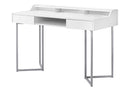 Computer Desk For Home Office, Ample Storage, Contemporary & Modern by HouseOfZazla