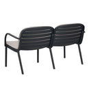 Luna Outdoor Patio 3 Pieces Chat Set by HouseOfZazla