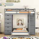Bunk Bed With LED Light And USB Ports by HouseOfZazla