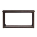 Console Table With Open Arch Cutouts For Living Room Hallway - Espresso by HouseOfZazla