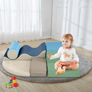 Soft Climb And Crawl Foam Playset 6 In 1, Soft Play Equipment Climb And Crawl Playground For Kids, Kids Crawling And Climbing Indoor Active Play Structure - Colorful by HouseOfZazla