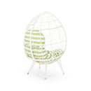 Cosmos - Round Hammered Iron Teardrop Chair