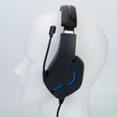 Gaming Headsets Stereo Bass Over Ear Headphones w/LED Light Earmuff w/ Mic 3.5mm Plug USB 6.72FT Cord Fit For PS4/PS Vita/XBOX One S/PC/Laptop/Compute