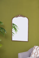 Arch Mirror, Baroque Inspired Wall Decor For Bathroom, Bedroom, Living Room by Unique Piece Furniture