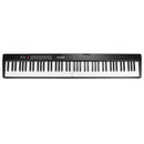 Folding Piano Keyboard 88 Keys Rechargeable Full Size Semi Weighted Piano Digital ElectronicÊPiano with LCD Screen Carry Bag Mic Sheet Music Stand Sti