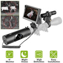 Night Vision Scope Digital Camera Infrared Rifle Scope 850nm Hunting Scope System w/ IR Torch System 5Ó Monitor