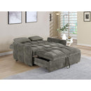 Alvara - Tufted Cushion Pull Out Sleeper Sofa Bed by HouseOfZazla