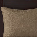 Reversible Quilt Set Mocha King/Cal King