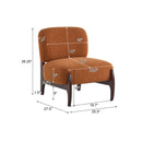 Modern Boucle Lounge Chair With Solid Wood Frame by HouseOfZazla