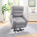 Freddie - Power Motion Recliner With Lift - Gray by Unique Piece Furniture