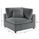 Caylie - Corner Wedge Chair by HouseOfZazla