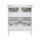 Bathroom Vanity With Ceramic Basin, Soft Close Door And Adjustable Shelves by HouseOfZazla