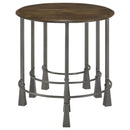 3 Piece Nesting Table Set - Brown