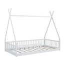 House Shaped Design Bed With Fence by HouseOfZazla