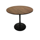 Mid-Century Round Dining Table With Pedestal Base For 2 - 4 People by HouseOfZazla