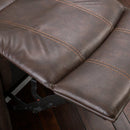 Wide Standard Manual Glider Recliner by Unique Piece Furniture