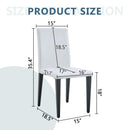 Versatile Dining Chairs With Comfortable Design And Metal Legs by HouseOfZazla