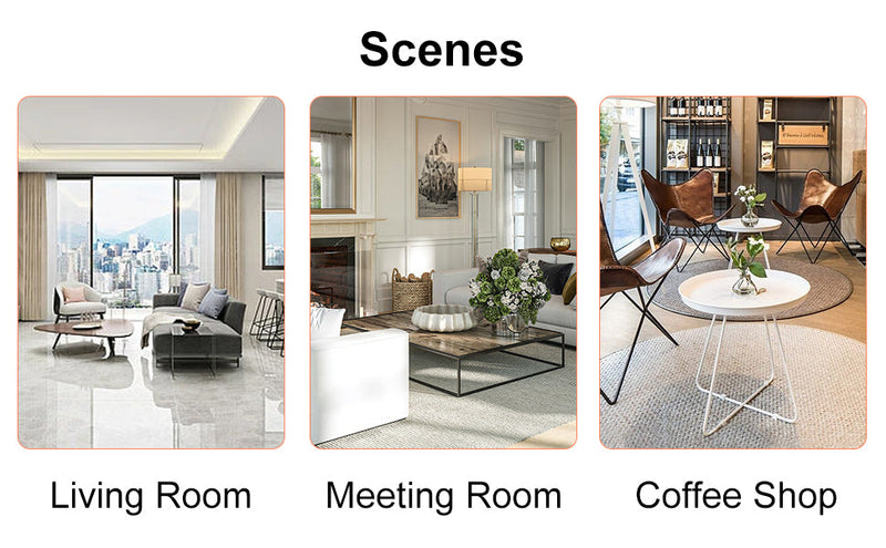 A modern and practical coffee table with black and white patterns. Made of MDF material. The fusion of elegance and natural fashion 47.2"x 23.6"x 12 "