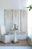 Set Of Large Wooden Rectangle Hanging Panels