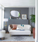 Geode-Inspired Gold Aluminum Table Lamp by HouseOfZazla