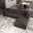 Cecilia - Modular Corner Sectional Modern Sofa by Unique Piece Furniture
