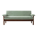 Loveseat Sofa 2 Seater Couch with Armrest Pillows by HouseOfZazla