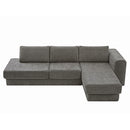L-Shaped Modular Sofa With Double Layer Cushion by HouseOfZazla