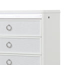 Abigale - 5 Drawer Chest With LED Lighting - White by HouseOfZazla