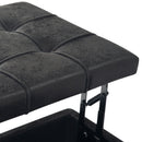 Harrison - Upholstered Coffee Table Storage Ottoman by Unique Piece Furniture