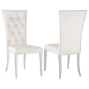 Allessandra - Tufted Back Side Chair (Set of 2) by HouseOfZazla