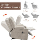 Power Lift Recliner Chair with Massage and Heat
