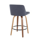 Toriano - Mid Century Modern, Counter Stool (Set of 2) by Unique Piece Furniture
