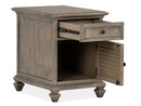 Lancaster - Chairside End Table - Dove Tail Gray