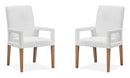 Lindon - Dining Arm Chair With Upholstered Seat & Back (Set of 2)