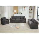 Cozy Upholstered Sofa Set For Living Room by Unique Piece Furniture