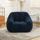 Comfy Bean Bag Chair With Memory Foam Filler, Tufted Soft by Unique Piece Furniture