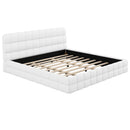 Upholstered Platform Bed With Headboard by HouseOfZazla